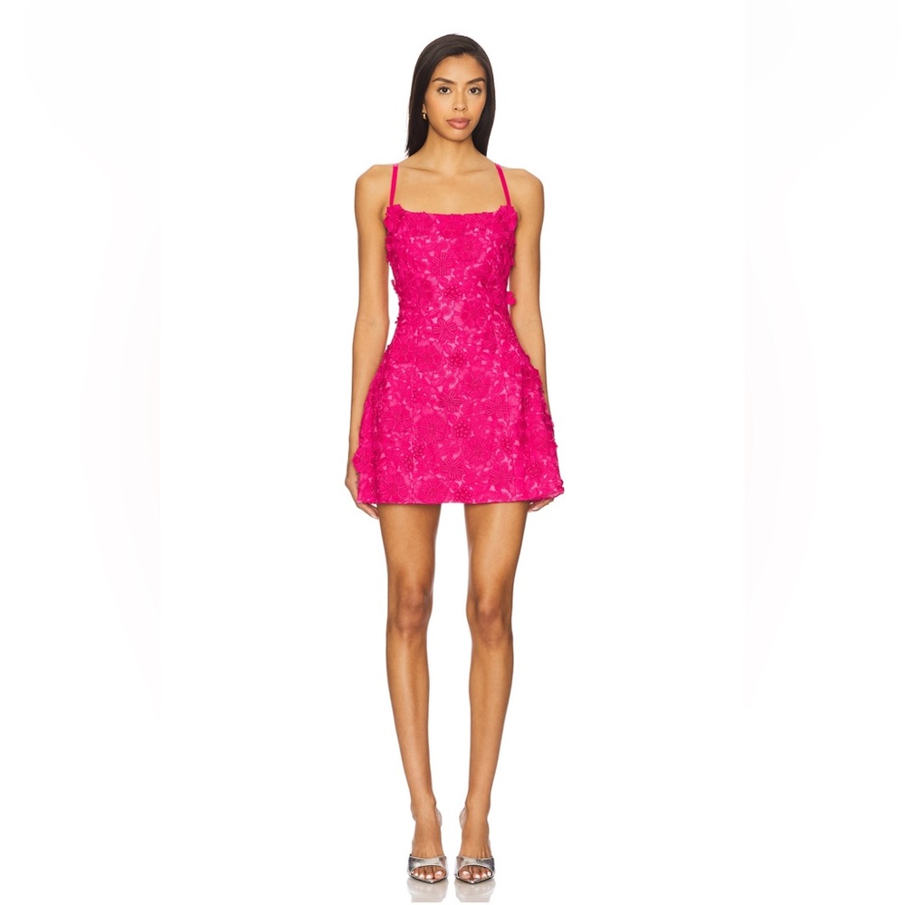 ELLIATT | Claudia Party Mini Dress in Fuchsia